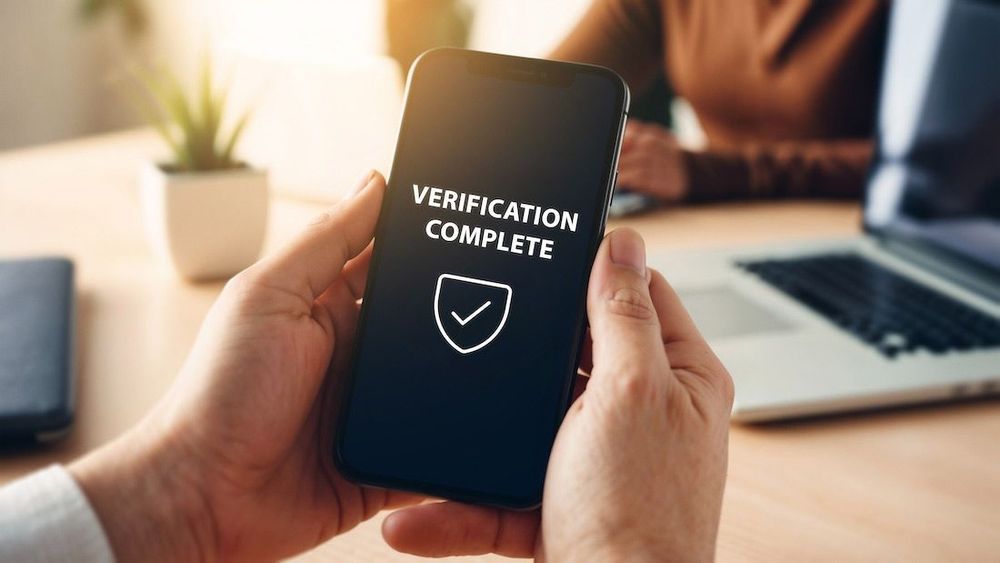 Example of a car rental company app interface